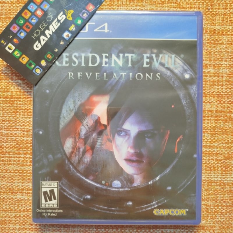 Game Resident Evil Revelations Ps4 Midia Física Lacrado Original