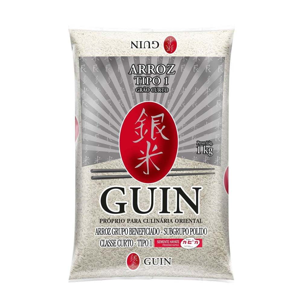 Arroz Japonês de Grão Curto 1 kg