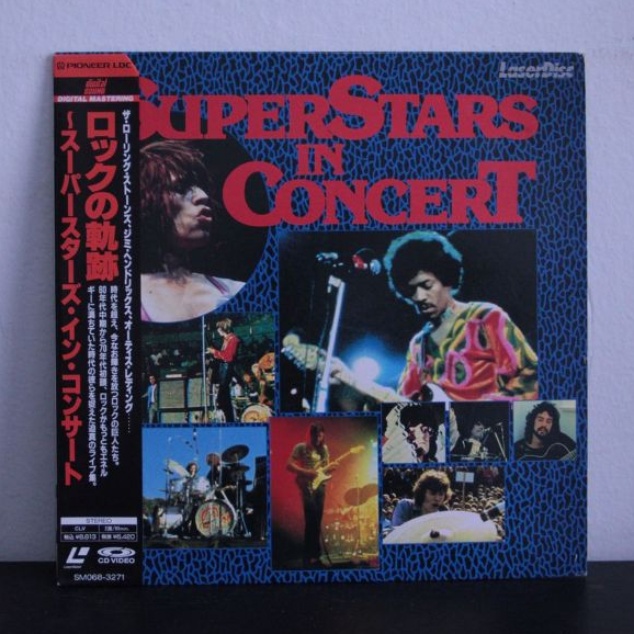 LaserDisc SuperStars In Concert (1973) | RARE Japanese Import Tyburn Entertainment