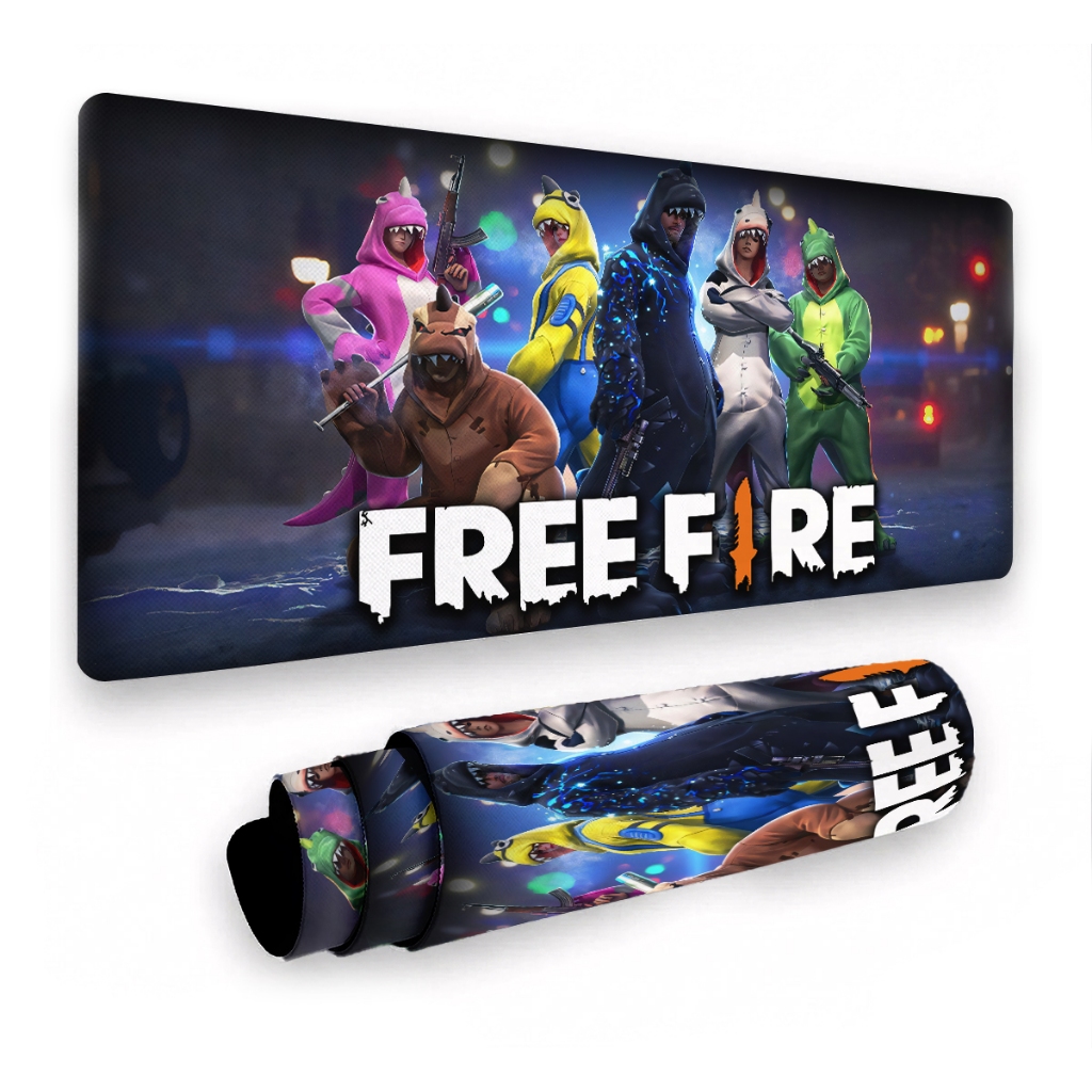 Mousepad Gamer Grande 90x40cm Vários Modelos Diversos Jogos e Animes