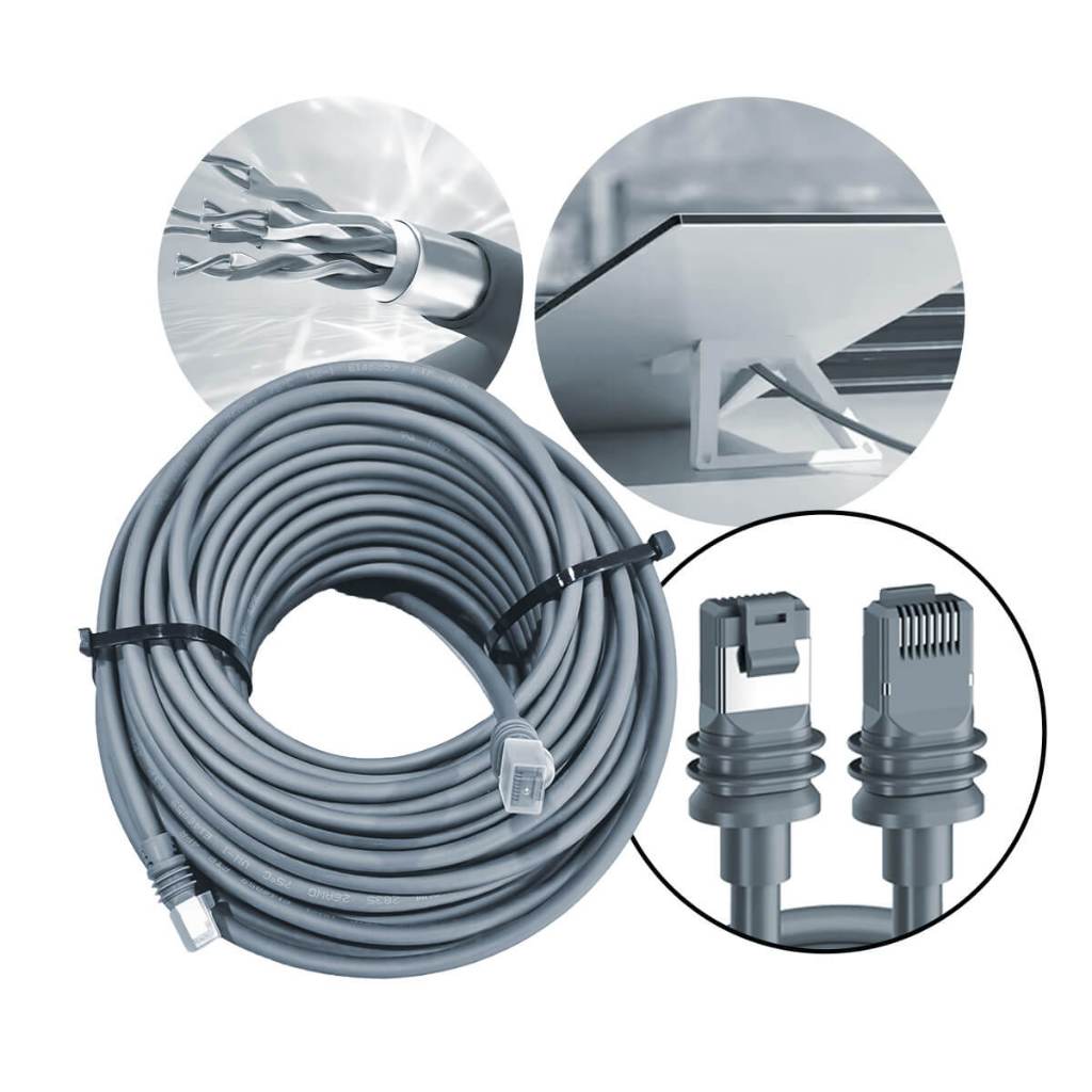 Extensão Satélite 30.5M Para Antena Parabólica ( 30 Metros)