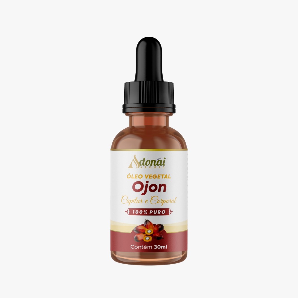 Óleo Vegetal Ojon 30ml Hidratação Nutrição Capilar Reconstrução Brilho Maciez Fortalecimento Umectação Fios Ressecados