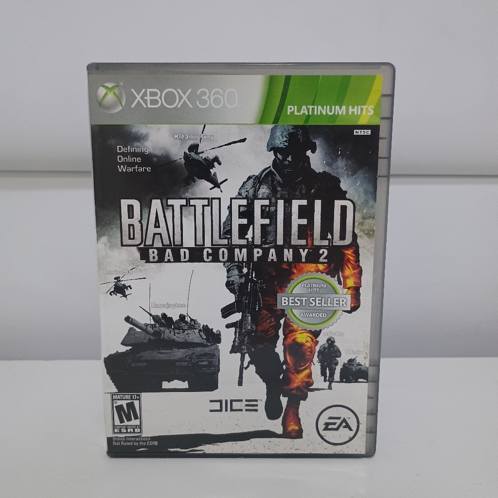 Battlefield bad company 2- jogo de xbox 360 original mídia física