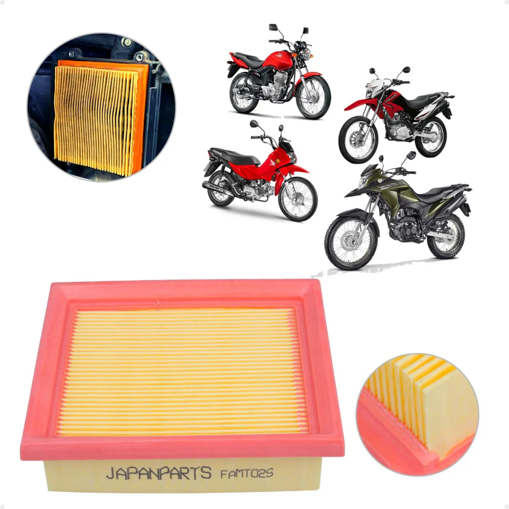 Filtro De Ar Honda CG 125 Fan 2009 2010 2011 2012 2013