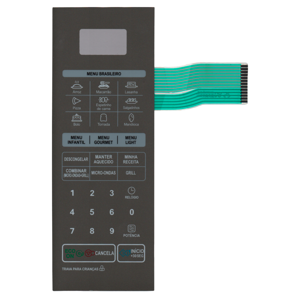 TECLADO MEMBRANA MICROONDAS MH 7053R