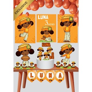 Kit Só  um Bolinho  da Laranjinha da Moranguinho para (festa / Aniversário)