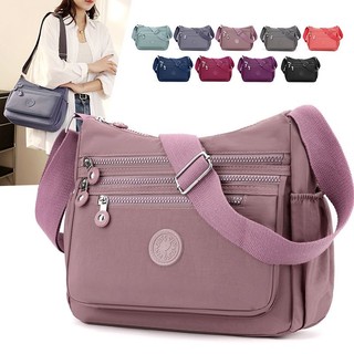 Bolsa De Transversal Feminina Masculina De Nylon Impermeável Grande