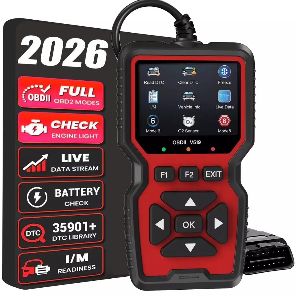 Scanner Automotivo Obd2 V519 Diagnóstico De Avarias Do Carro em Português