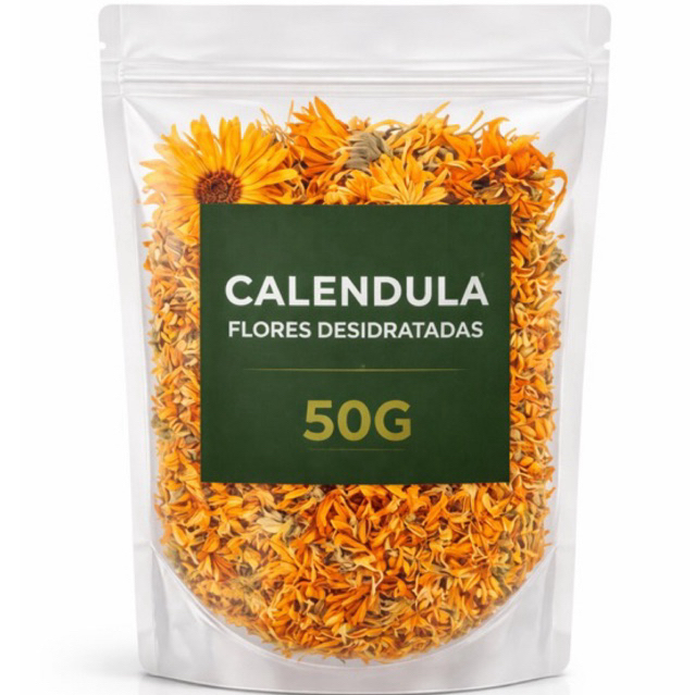 Calendula Flor desidratara para chá 50g