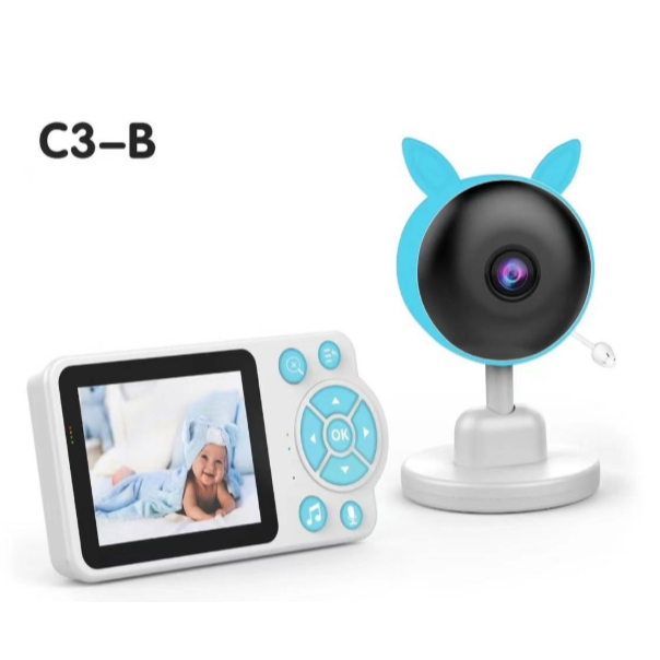 Câmera Baba eletrônica Com monitor 🖥️ 2,8 C3-B