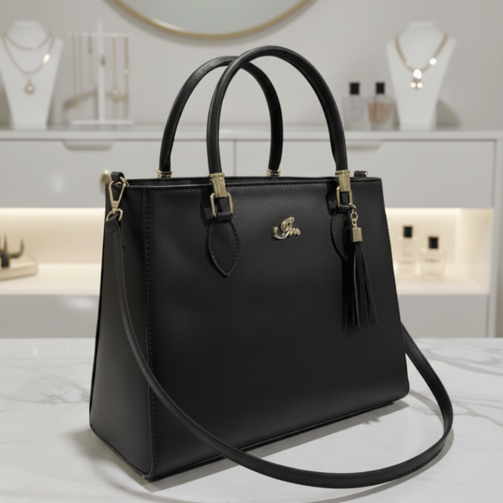 Bolsa Feminina Grande com Alça Transversal e de Mão Elegante Moderna Immateriale