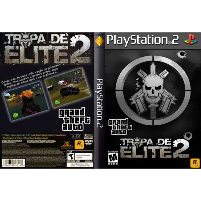 GTA Tropa de Elite 2 PS2