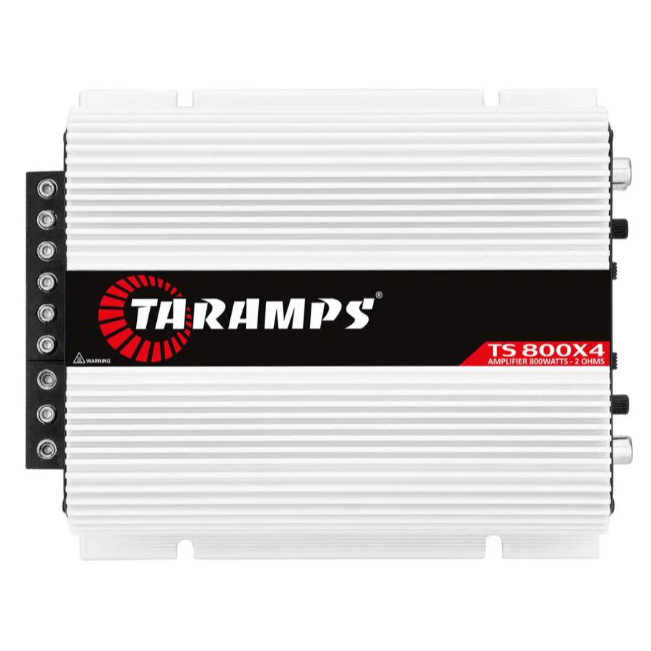 Modulo Amplificador Taramps Ts800x4 2 Ohms 800W Potencia Rms Som Automotivo Entrada Rca E Fio