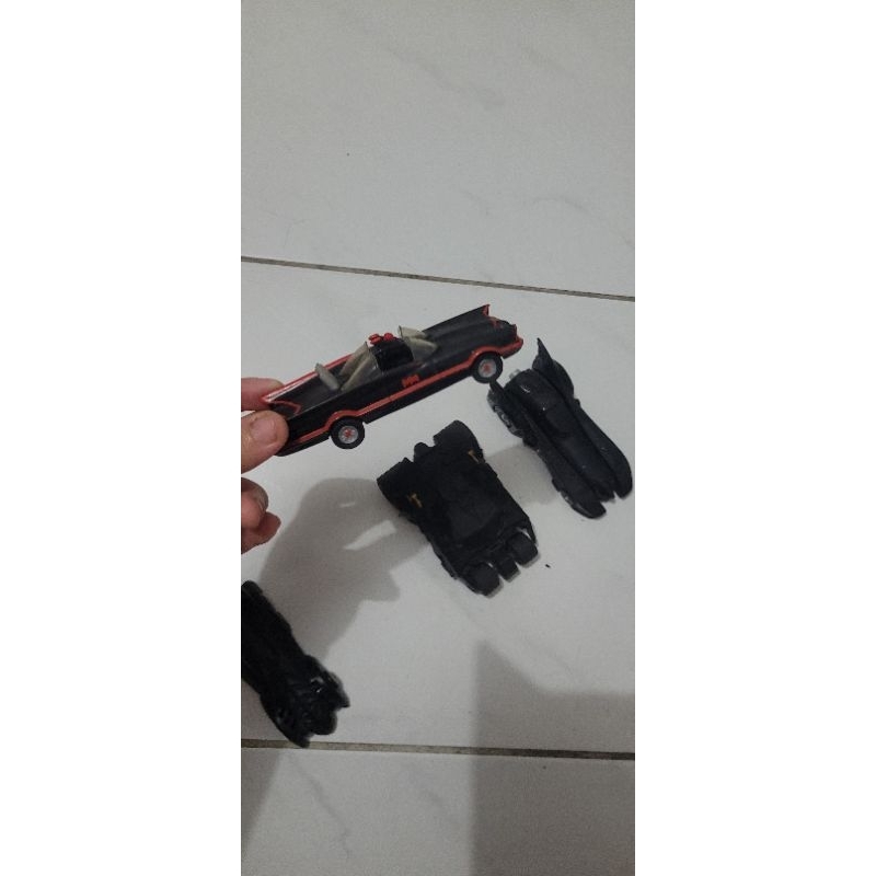 4 veículos carro batmovel shell box miniaturas batman mocego coleção batman neca mcfarlane mezco marvel dc legend