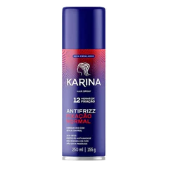 Hair Spray Fixador Antifrizz Karina Normal 250ml