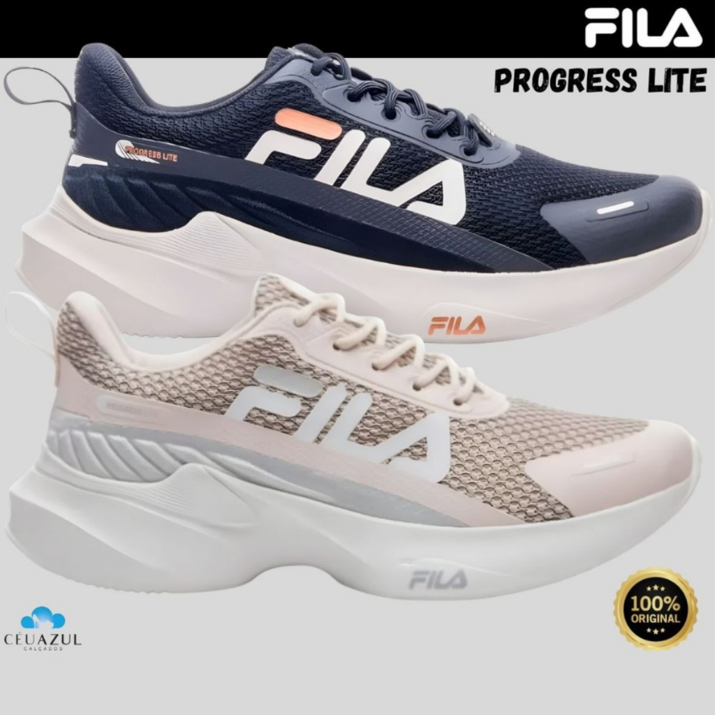 Tênis Fila Progress Lite Feminino Esportivo Original