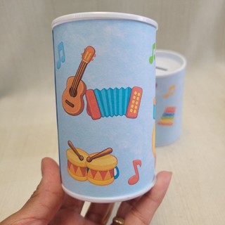 Cofrinho Festa Música - Lembrancinha Festa Música- Cofrinho Instrumentos Musicais FAZEMOS EM QUALQUER TEMA