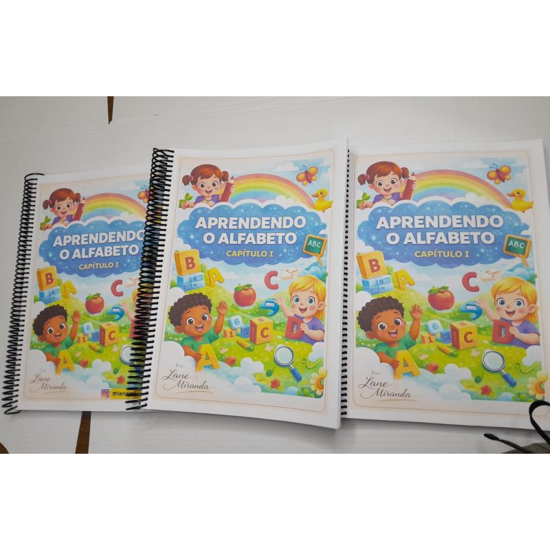 kit com 4 apostilas adaptadas para autistas. Capítulo I (parte 1, 2 e 3. E capítulo 2)
