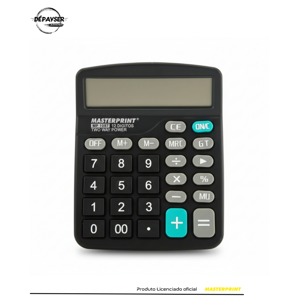 Calculadora Grande para Comercio Digital Calculadora De Mesa Comercial Escritório Display 12 Digitos