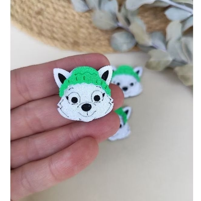 50 Apliques EVA - Patrulha Canina - Everest - NÃO É ADESIVO