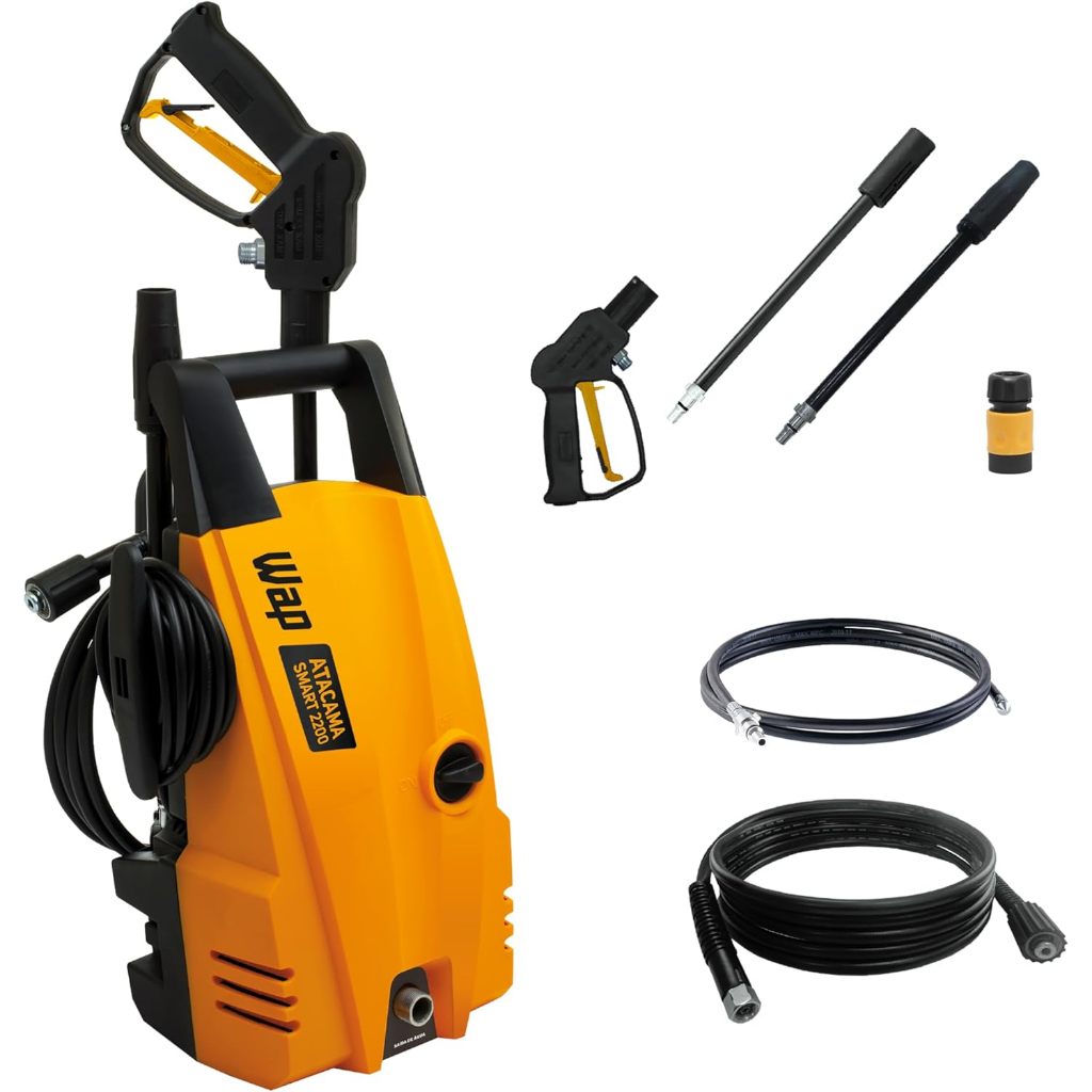Desobstruidora de Alta Pressão WAP Atacama Smart Ultra Com Potência de 1400W 1500PSI - 220v