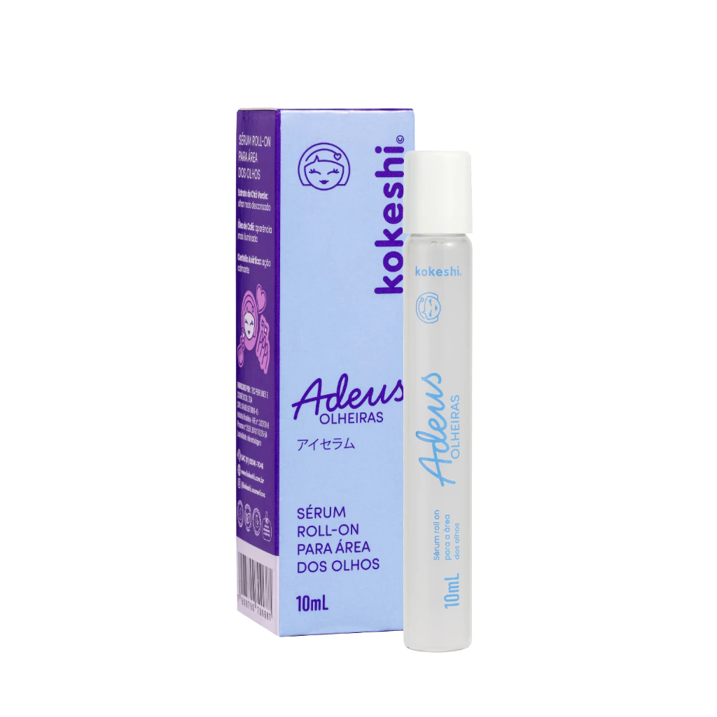 Sérum Roll-On Área dos Olhos Adeus Olheiras 10ml Kokeshi