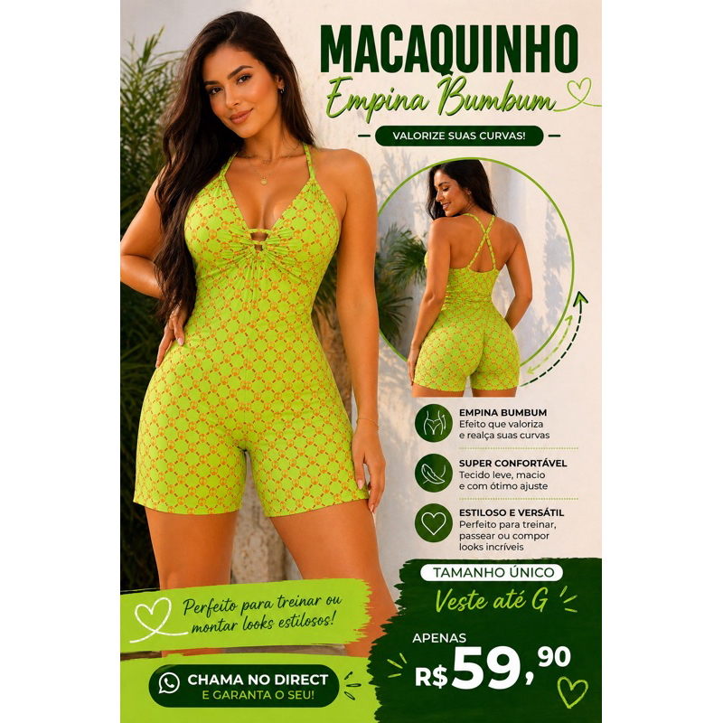 MACAQUINHO SUPLEX MODELO EMPINA BUMBUM