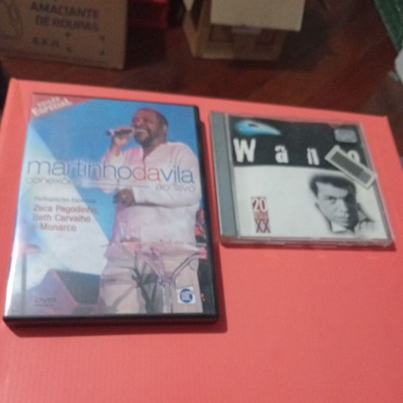 dvd Martinho da Vila mais CD wando raridade dois pelo preço de um