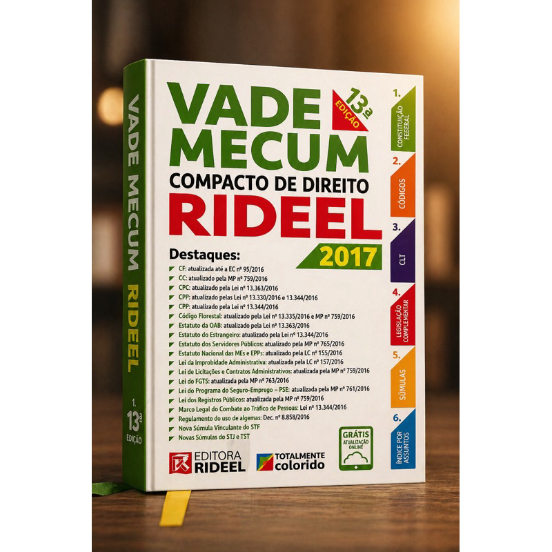 Vade Mecum - Compacto de Direito - 13• Edição (Livro de direito)