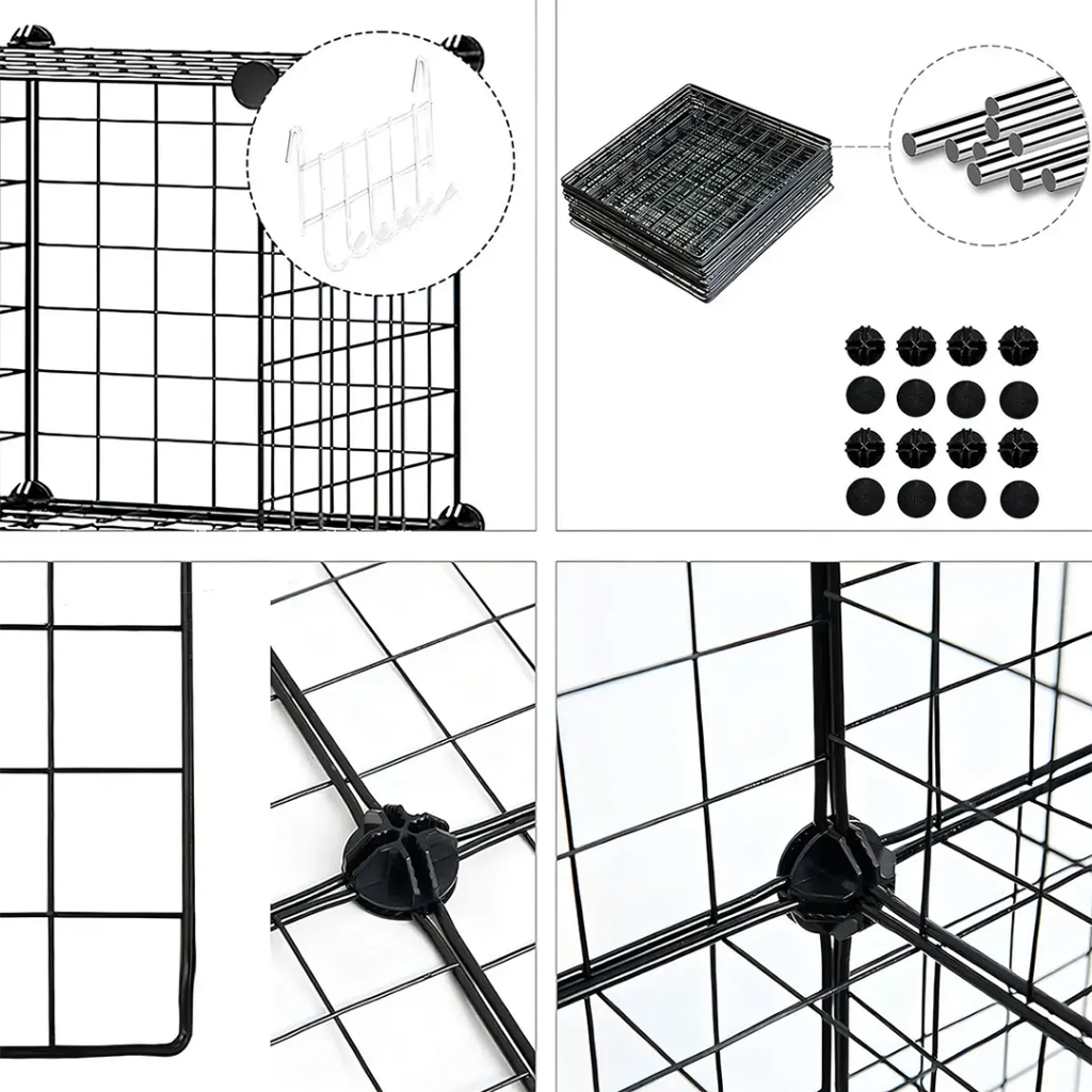 Estante Organizadora Metal Decoteam DDR-015 Grade Resistente · foto 2