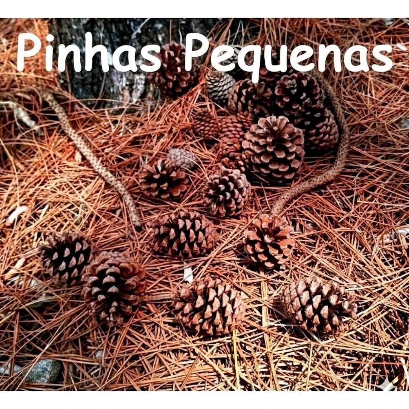 pinhas pequenas naturais seca para natal artesanato decoração enfeites guirlanda arranjos e pets, roedores
