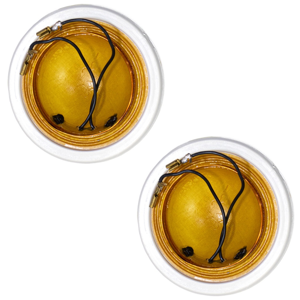 2x Reparo Compatível Driver JBL Selenium D250 Corneta 8 Ohms 100W Som Automotivo