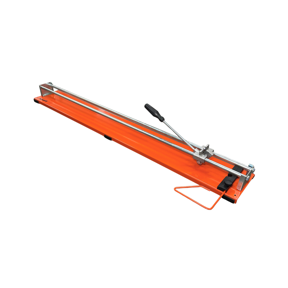 Cortador de Piso Manual Famastil 120cm Pisos Azulejos Profissional Trilho Duplo Base Anticorrosiva