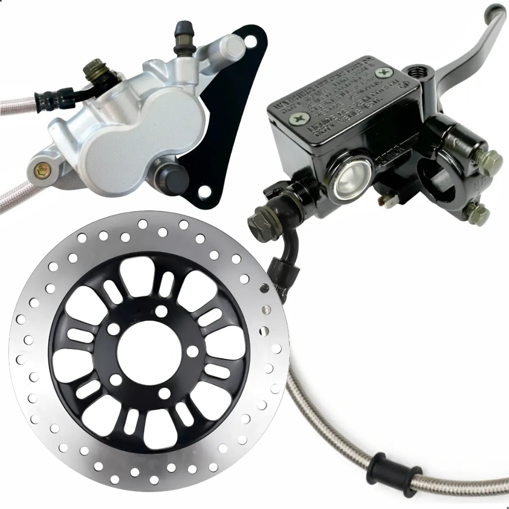 Kit Freio Disco Titan 2009 A 2015 Disco Dianteiro Completo