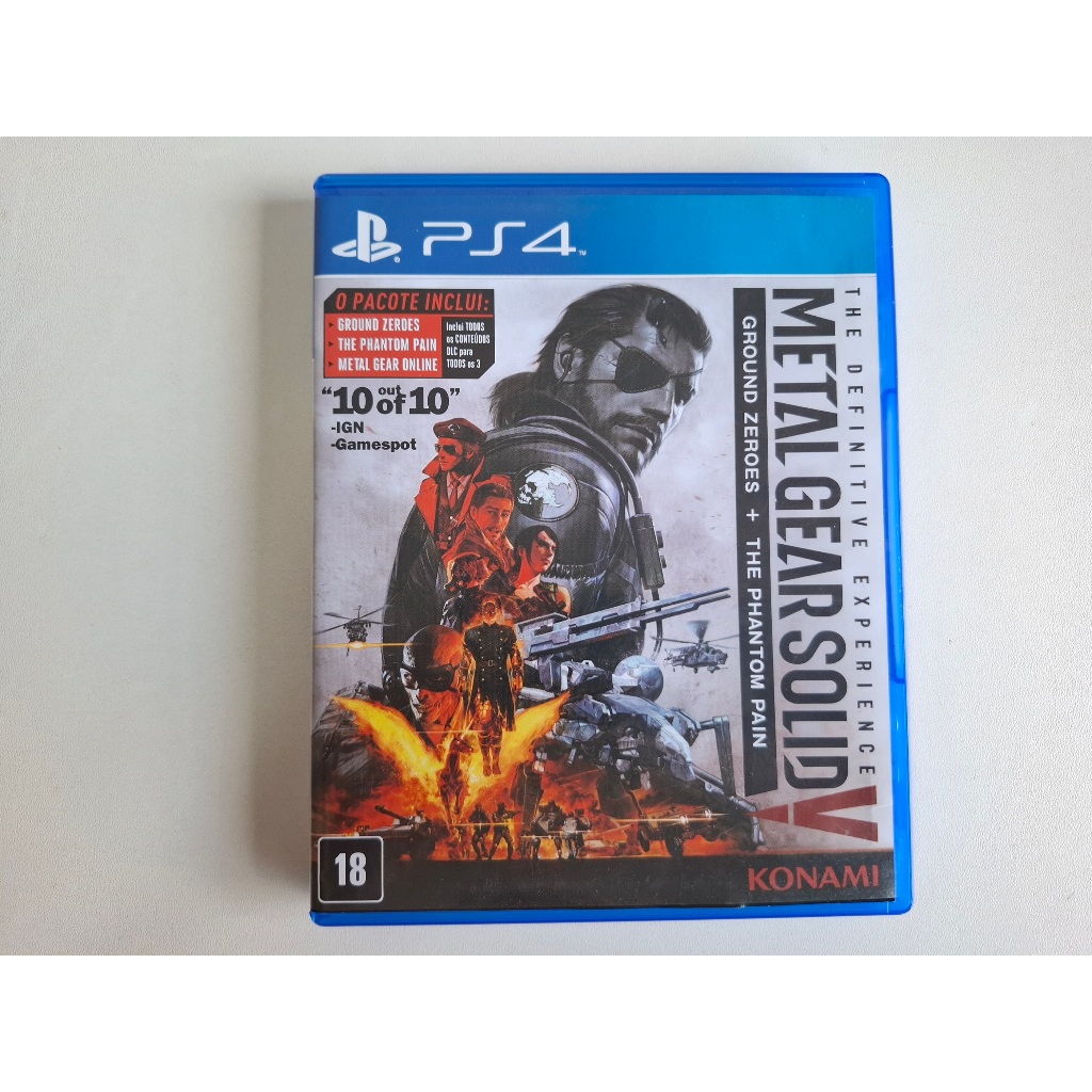 Metal Gear Solid V The Definitive Experience Playstation 4