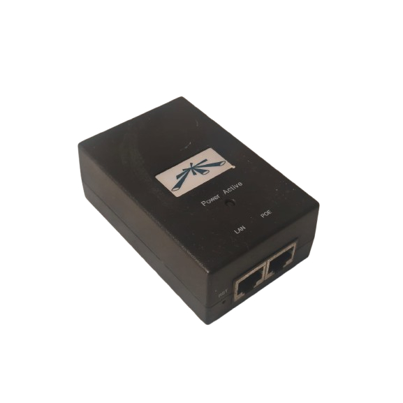 Fonte Poe Ubiquiti 24v 24w 1a Injetor Poe Com Reset Proteção (Usado)
