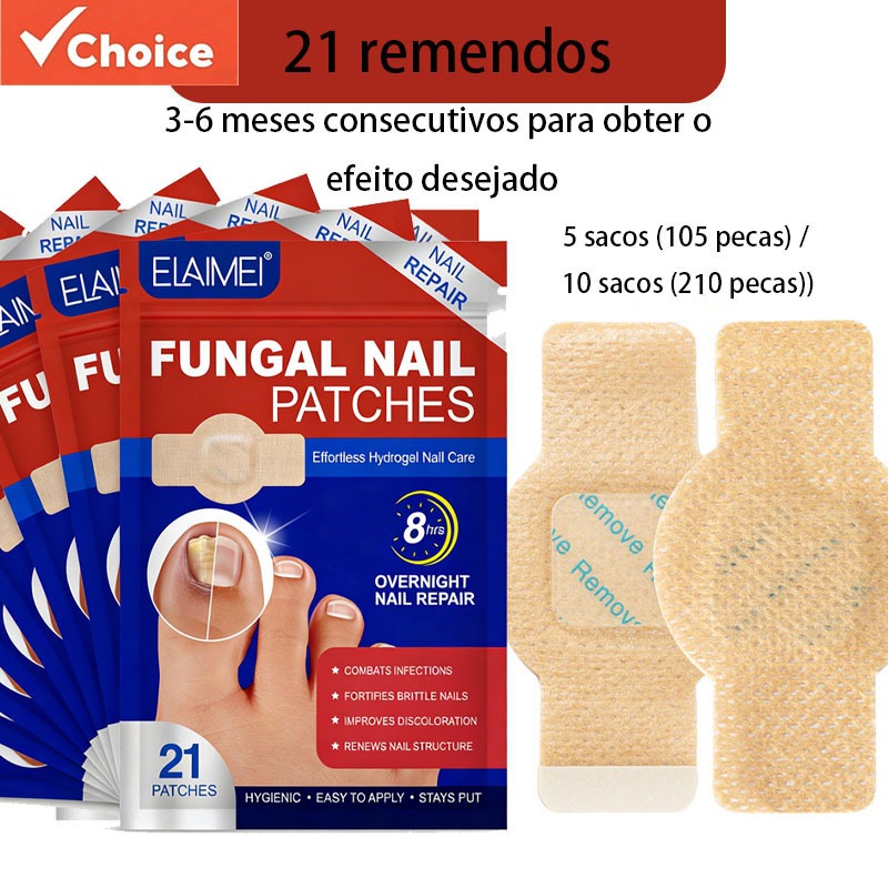 Adesivos Remendo De Fungo De Unha, 32/21 Pçs Pé Reparação De Unhas Remendo Correção Manicure Adesivo