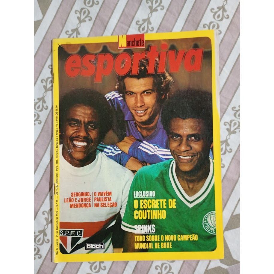 REVISTA MANCHETE ESPORTIVA 19 * 21/02/78