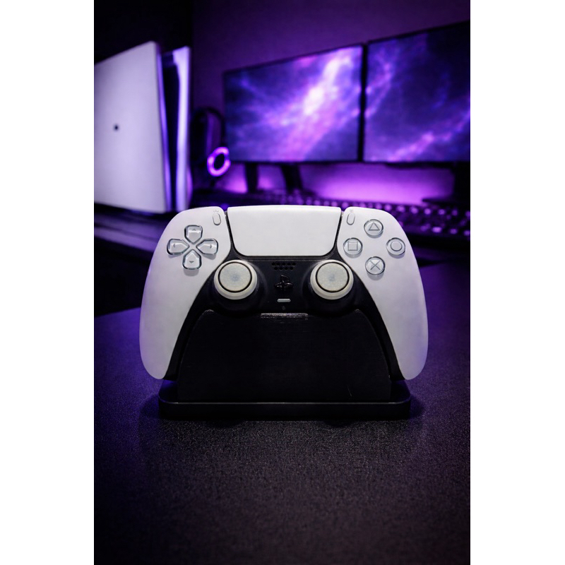 Suporte Controle PS5 DualSense Base Gamer Organizador Mesa Stand