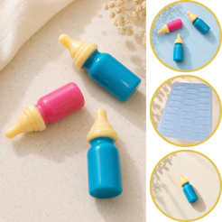 1~5 Forma BWB Simples Semiprofissional, Alto Rendimento Doces Finos Chocolates - SP Bombom Mamadeira (CHOCO)