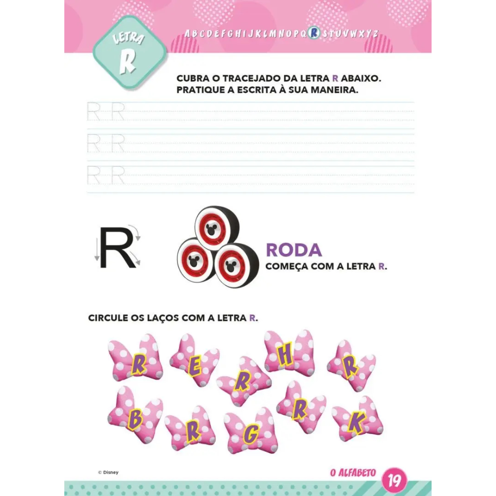 Atividades Educativas Disney - Aprendendo o Alfabeto Minnie · foto 2