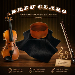 Breu claro premiumcore profissional violino viola de arco violoncelo barato