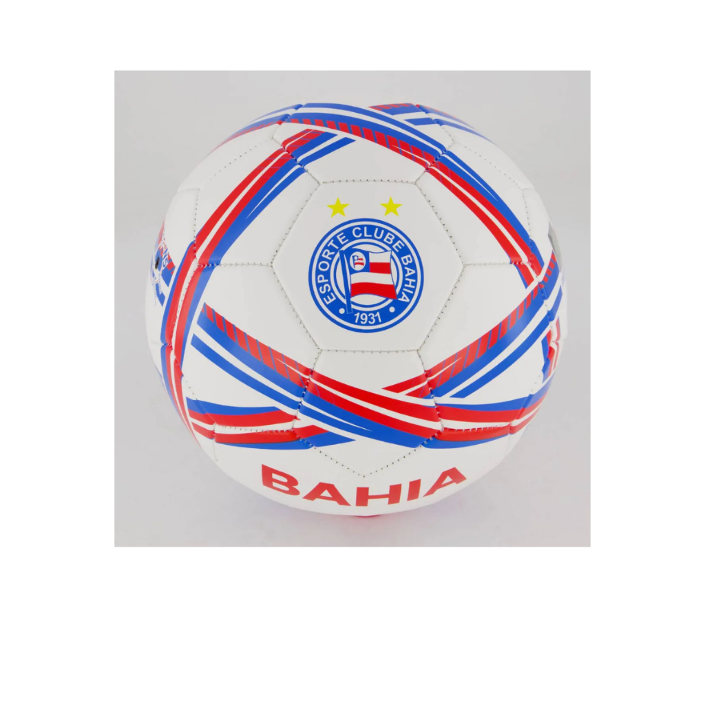 BOLA FUTEBOL CAMPO BAHIA ORIGINAL DO CLUBE SPORTCOM TAMANHO 5 OFICIAL