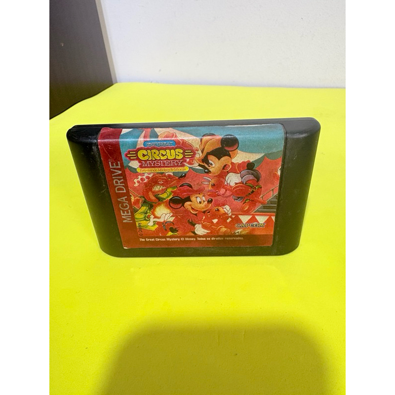 the great circus mystery Mickey mega drive