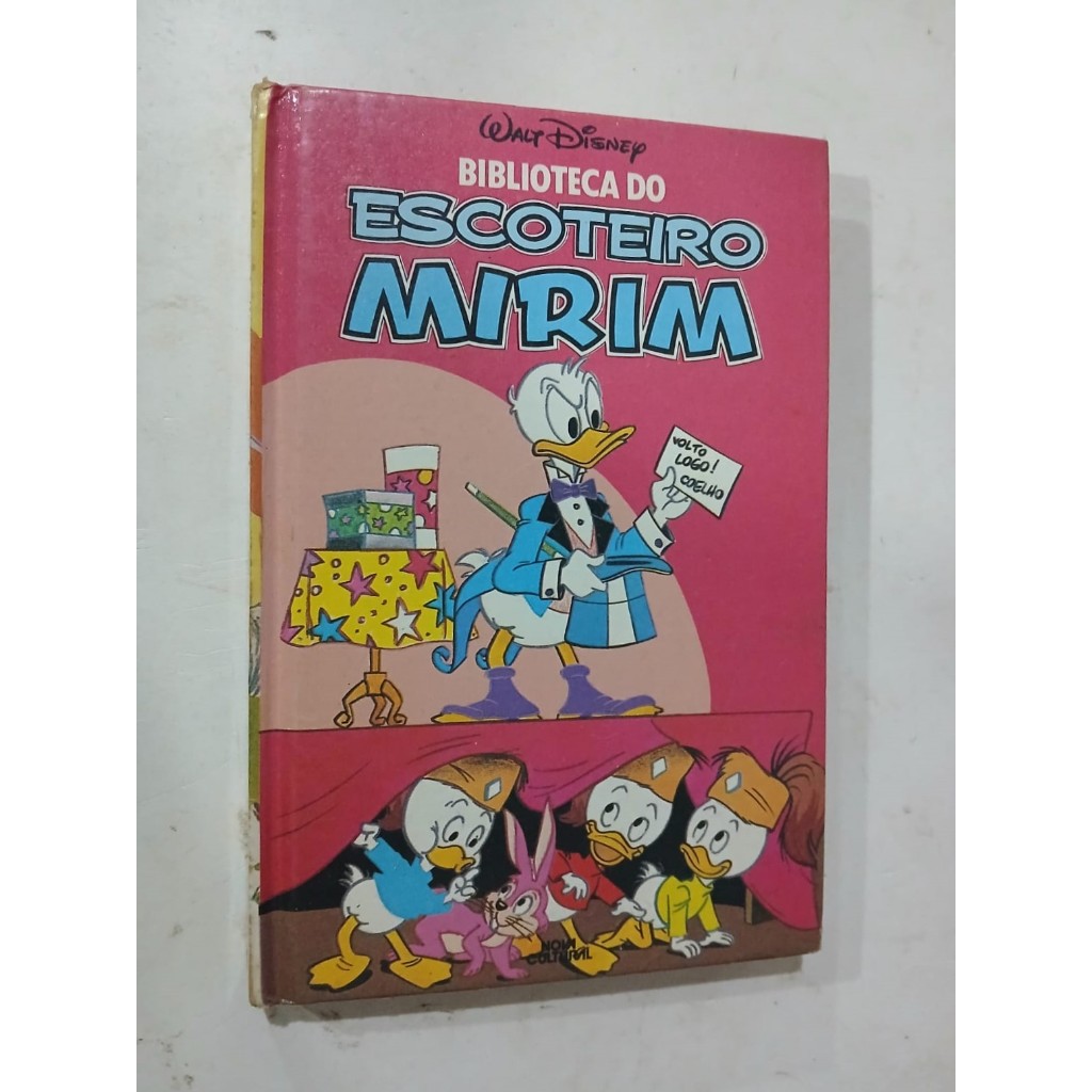Livro Biblioteca Do Escoteiro Mirim - Volto Logo