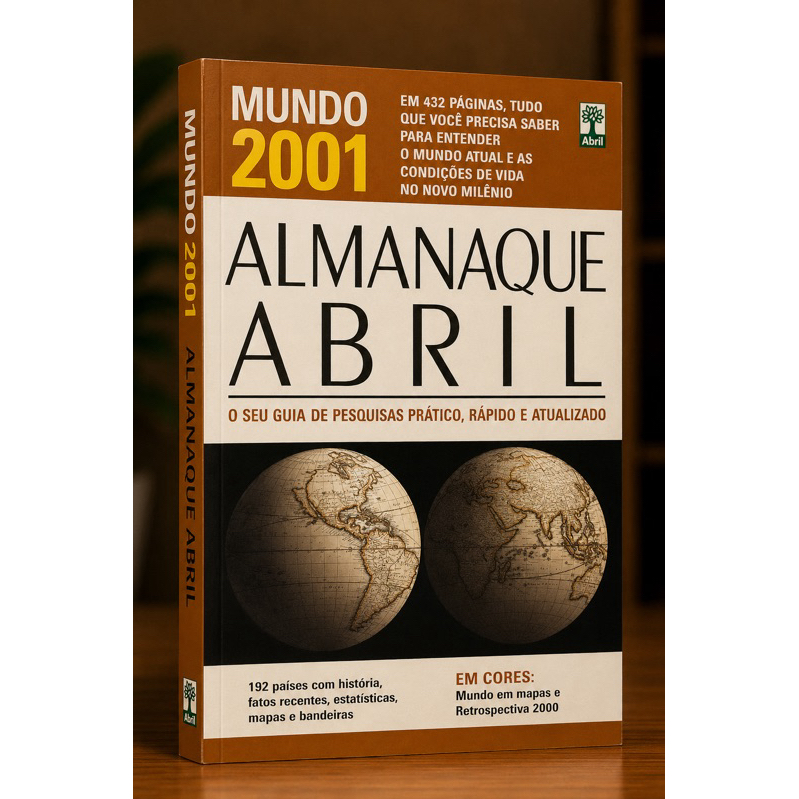 Almanaque Abril - Mundo 2001 - O seu guia de pesquisas prático, rápido e atualizado