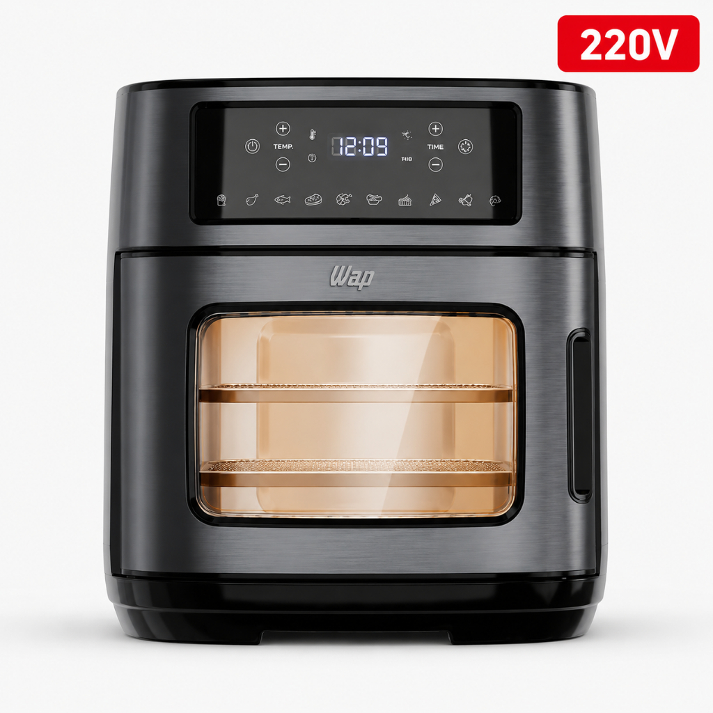 Imagem Fritadeira Elétrica Wap Airfry Oven Black Inox WAOD2 12L 220V