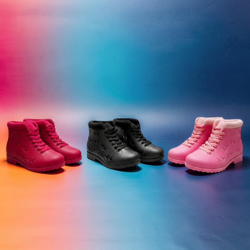 Botinha Infantil Colorida para Looks Fofos e Passeios Divertidos - Achadinhos da Raq