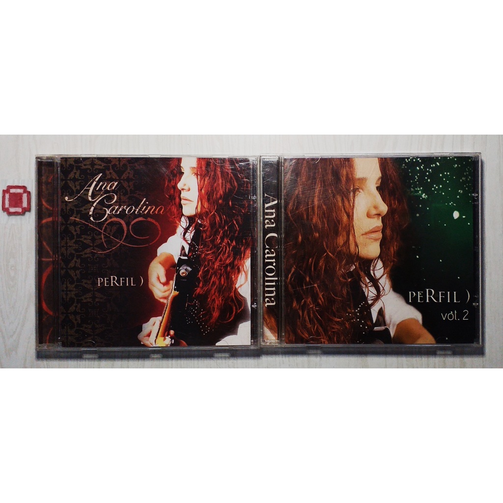 Cd Ana Carolina - Perfil + Perfil 2 = São 2 Cds