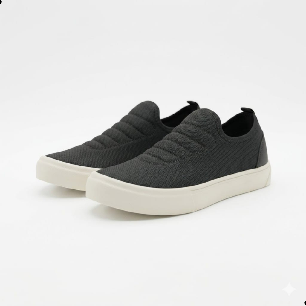 Tênis Calce Facil Casual Slip On Masculino 35 ao 43 Leve Confortável Respirável Escola Lazer Passeio
